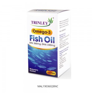 TRINLEY OMEGA-3 FISH OIL 60 SOFTGEL (MAL19036028NC)